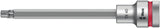 WERA Steckschlüsseleinsatz 8767 C HF TORX® 1/2 Zoll T20, 140 mm, mit Haltefunktion