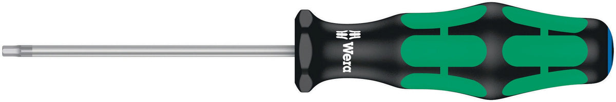 WERA Schraubendreher 2 mm Innensechskant mit Kraftform 2K-Griff und HEX-PLUS Technologie
