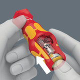 WERA Schraubendrehersatz 16-tlg. Kraftform Kompakt Turbo i 1 mit zuschaltbarem Planetengetriebe