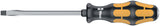 WERA Schraubendreher 932 A Schlitz 3,5 mm mit 2K-Kraftform-Griff und Black-Point-Spitze