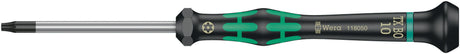 WERA Elektronik-Feinmechanik-Schraubendreher 2050 PH 1, Klingenlänge 80 mm, Kraftform-Micro-Griff
