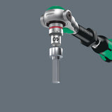 WERA Schraubendrehereinsatz 8767 B HF Torx 3/8 Zoll TX 10 mit Haltefunktion