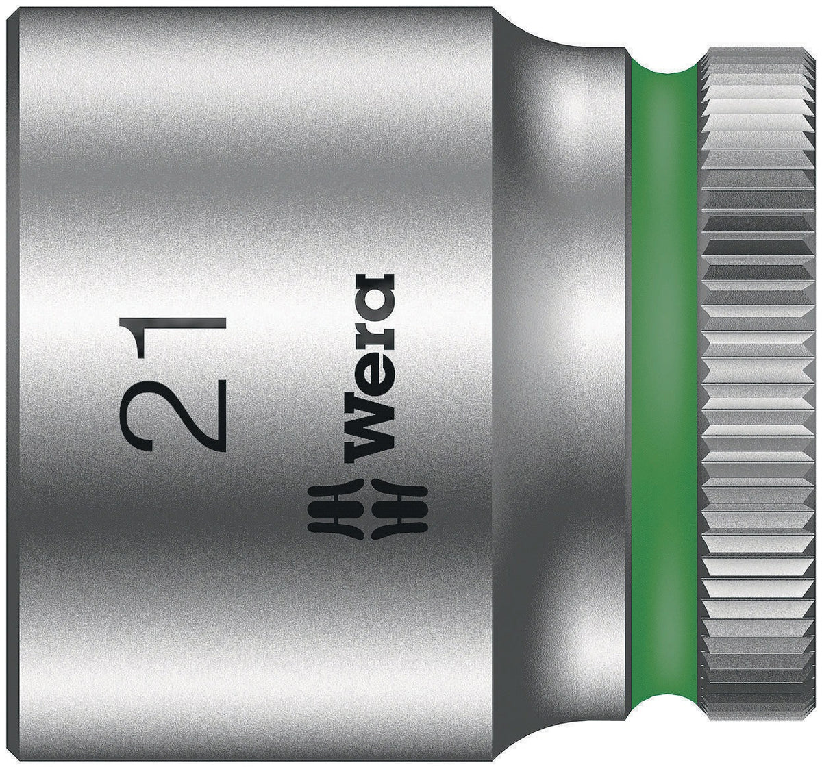 WERA Steckschlüsseleinsatz 8790 HMB Außen-6-kant 3/8 Zoll SW 11 mm mit Take it easy Farbkennzeichnung