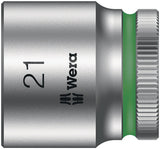 WERA Steckschlüsseleinsatz 8790 HMB Außen-6-kant 3/8 Zoll SW 11 mm mit Take it easy Farbkennzeichnung
