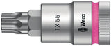 WERA Steckschlüsseleinsatz 8767 C HF TORX® 1/2 Zoll T20, 140 mm, mit Haltefunktion
