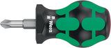 WERA Schraubendreher 350 PH PH 1 2K-Griff Rundklinge 25 mm