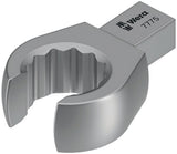 WERA Einsteckringschlüssel 7775 SW 10 mm für Drehmomentschlüssel Click-Torque X, 9x12 mm Aufnahme, CV-Stahl