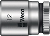 WERA Steckschlüsseleinsatz 8790 HMA Außen-6-kant SW 1/4 Zoll Länge 23 mm mit Take it easy Farbkennzeichnung