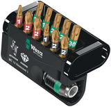 WERA Bitsortiment Bit-Check Diamond 1 12-tlg. PH/PZD/TX mit Rapidaptor Bithalter