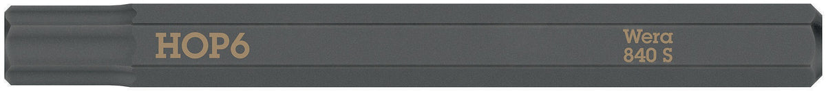 WERA Bit 851 S PH 1 x 70 mm, 1/4 Zoll Sechskant, 5er-Pack