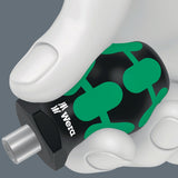 WERA Bithandhalter 811/1 1/4 Zoll mit Magnet, Klingenlänge 10 mm, 2K-Griff