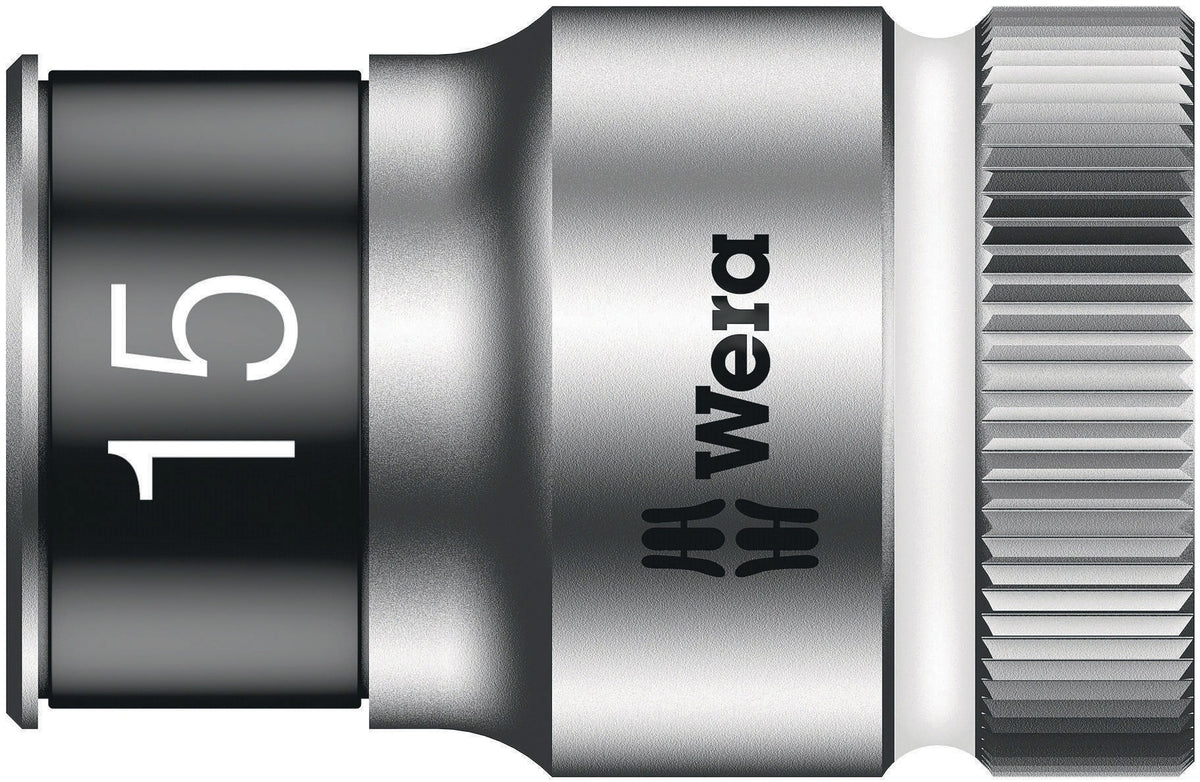 WERA Steckschlüsseleinsatz 8790 HMC HF 1/2 Zoll 6-kant SW 10 mm Länge 37 mm mit Haltefunktion
