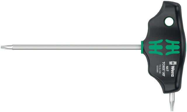 WERA Schraubendreher 467 TORX® HF TX 8x100/12 mm Take it Easy Quergriff
