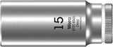 WERA Steckschlüsseleinsatz 8790 HMA Deep 1/4 Zoll SW 5,5 mm, Länge 50 mm, Außensechskant