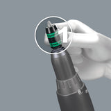 WERA Bithalter 887/4 RR Rapidaptor mit Schnellwechselfutter und Dauerringmagnet, 1/4 Zoll, 57 mm