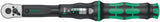 WERA Drehmomentschlüssel Click-Torque A 5 1/4 Zoll 2,5-25 Nm mit hör- und fühlbarem Auslösesignal