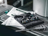 WERA Steckschlüsselsatz 8100 SA 7 Zyklop 28-tlg. 1/4 Zoll SW 5-13 mm mit 76-Zahn-Knarre