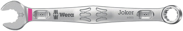 WERA Ringmaulschlüssel 6003 Joker SW 8 mm – Form A, legierter Werkzeugstahl, 15° Rückholwinkel