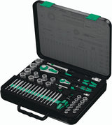 Wera Steckschlüsselsatz 8100 SA/SC 2 Zyklop 43-teilig 1/4 + 1/2 Zoll SW 4-24 mm