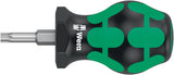 WERA Schraubendreher 367 TORX® Stubby T 10 mit 2K-Griff und Rundklinge