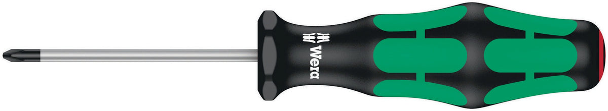 WERA Schraubendreher 350 PH Gr. PH 0 mit 2K-Kraftform-Griff und Lasertip