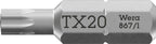 für Schrauben mit Innen-TORX®-Profil / T 20 / 25 mm