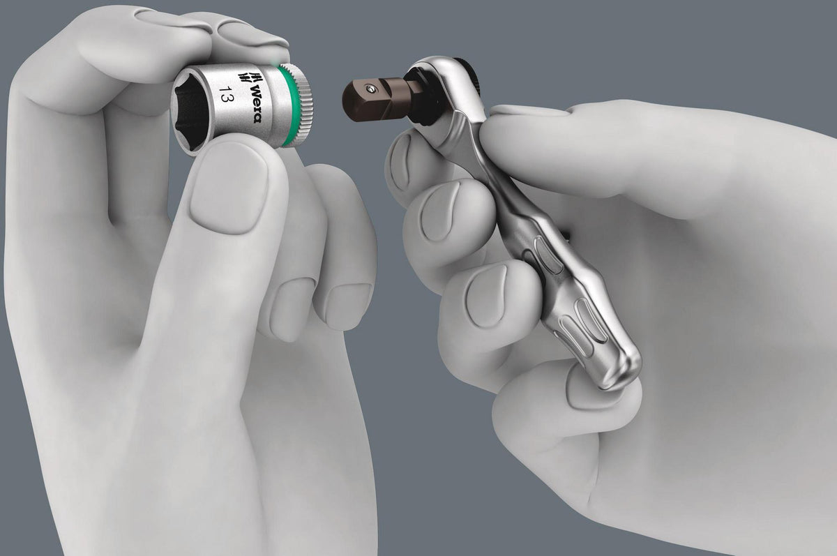 WERA Tool Check Plus 2 Bit- und Steckschlüsselset 39-teilig mit Bit-Ratsche