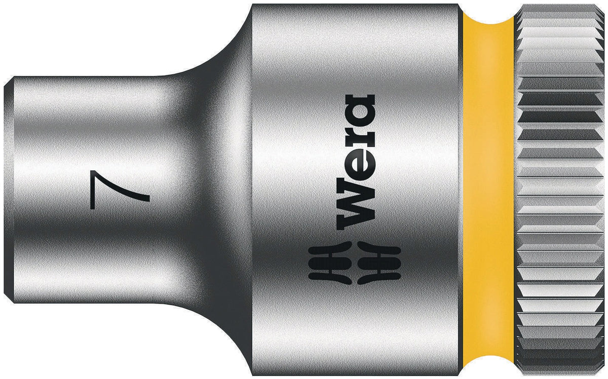 WERA Steckschlüsseleinsatz 8790 HMB Außen-6-kant 3/8 Zoll SW 11 mm mit Take it easy Farbkennzeichnung