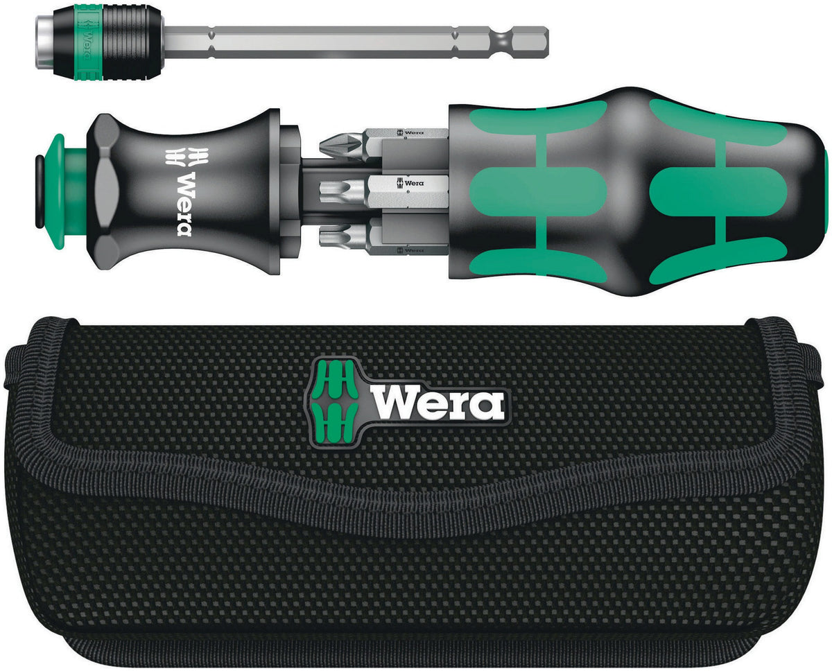 WERA Magazinbithalter KK 22 8-tlg. PZD/TORX® mit Rapidaptor-Technologie