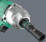 WERA Steckschlüsseleinsatz 8790 B Impaktor Deep 3/8 Zoll, 1 Zoll, 63 mm – Schlagschrauberfest