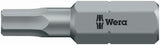 Wera Bit 840/4 Z Hex-Plus SW4 mm – Zähharter Sechskant-Bit für Innensechskantschrauben, 50 mm