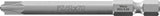 WERA Bit 855/4 zähhart 1/4 Zoll 70 mm Schlitz/Pozidriv #1 für Reihenklemmen