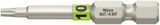 WERA Bit 867 TORX® HF 1/4 Zoll TX 10, 25 mm, mit Farbleitsystem, 10er-Pack