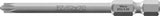 WERA Bit 855/4 zähhart 1/4 Zoll 70 mm Schlitz/Pozidriv #1 für Reihenklemmen