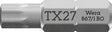 WERA Bit 867/1 Z TX 27 TORX® BO 1/4 Zoll, 25 mm, 10er-Pack