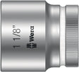 WERA Steckschlüsseleinsatz 8790 HMC Außen-6-kant 1/2 Zoll SW 1 1/8 Zoll L 40 mm