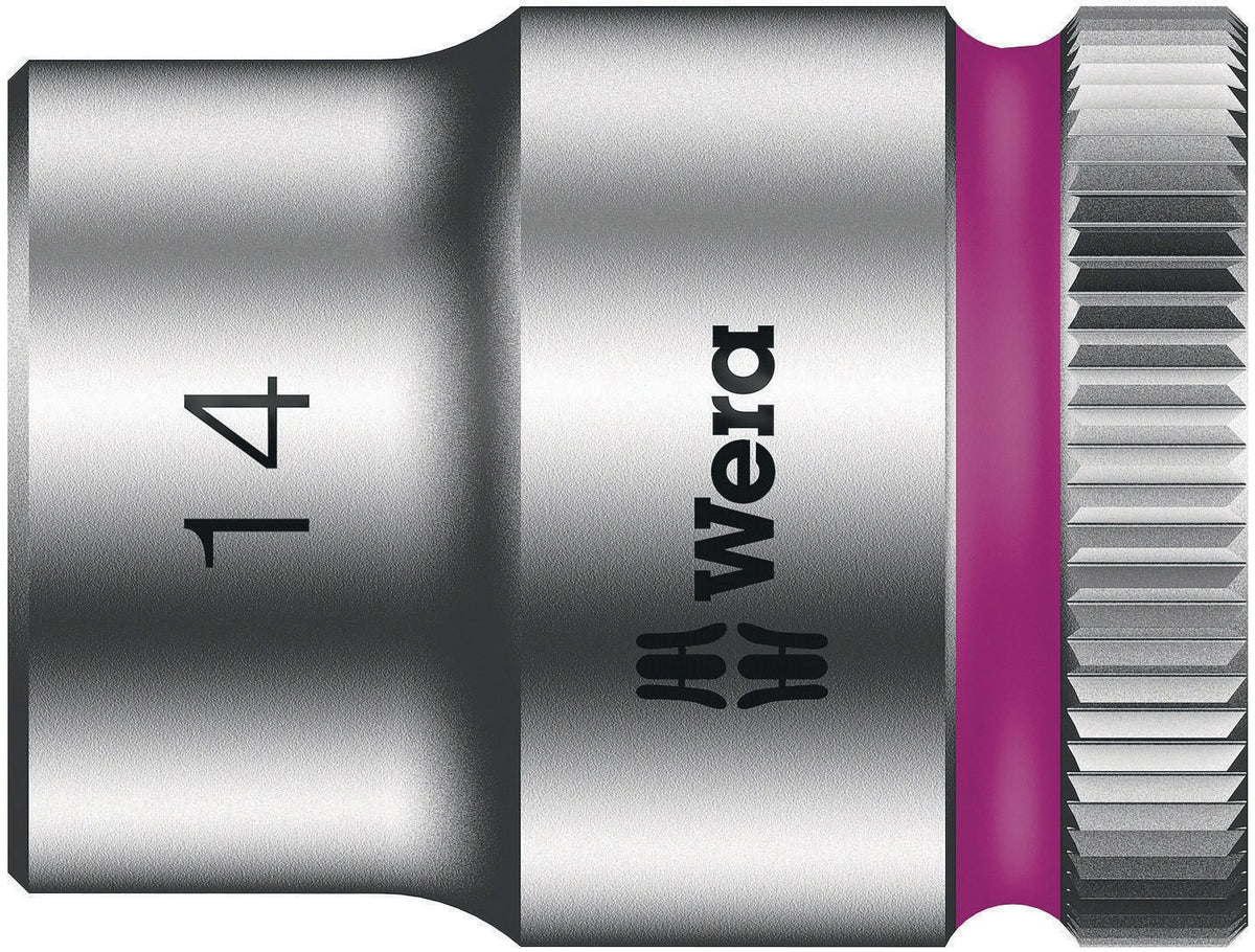 WERA Steckschlüsseleinsatz 8790 HMB Außen-6-kant 3/8 Zoll SW 11 mm mit Take it easy Farbkennzeichnung