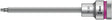 WERA Steckschlüsseleinsatz 8767 C HF TORX® 1/2 Zoll T20, 140 mm, mit Haltefunktion