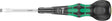 WERA Schraubendreher 1834 Schlitz 6 mm Lasertip Kraftform Ball-Grip für Feinmechanik