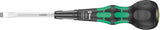 WERA Schraubendreher 1834 Schlitz 6 mm Lasertip Kraftform Ball-Grip für Feinmechanik