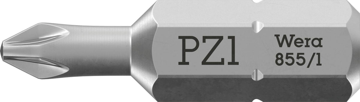 Wera Bit 867/1 Z TX6 TORX® 25 mm 1/4"-Sechskant CV-Molybdän zähhart 10 Stück