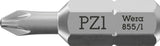 Wera Bit 867/1 Z TX6 TORX® 25 mm 1/4"-Sechskant CV-Molybdän zähhart 10 Stück