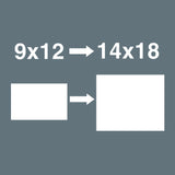 WERA Einsteckadapter 7779/1 14x18mm auf 9x12mm CV-Stahl für Drehmomentschlüssel