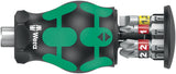 WERA Magazinbithalter K K Stubby Magazin 6-tlg. Schlitz/PH/TORX mit Bit-Depot