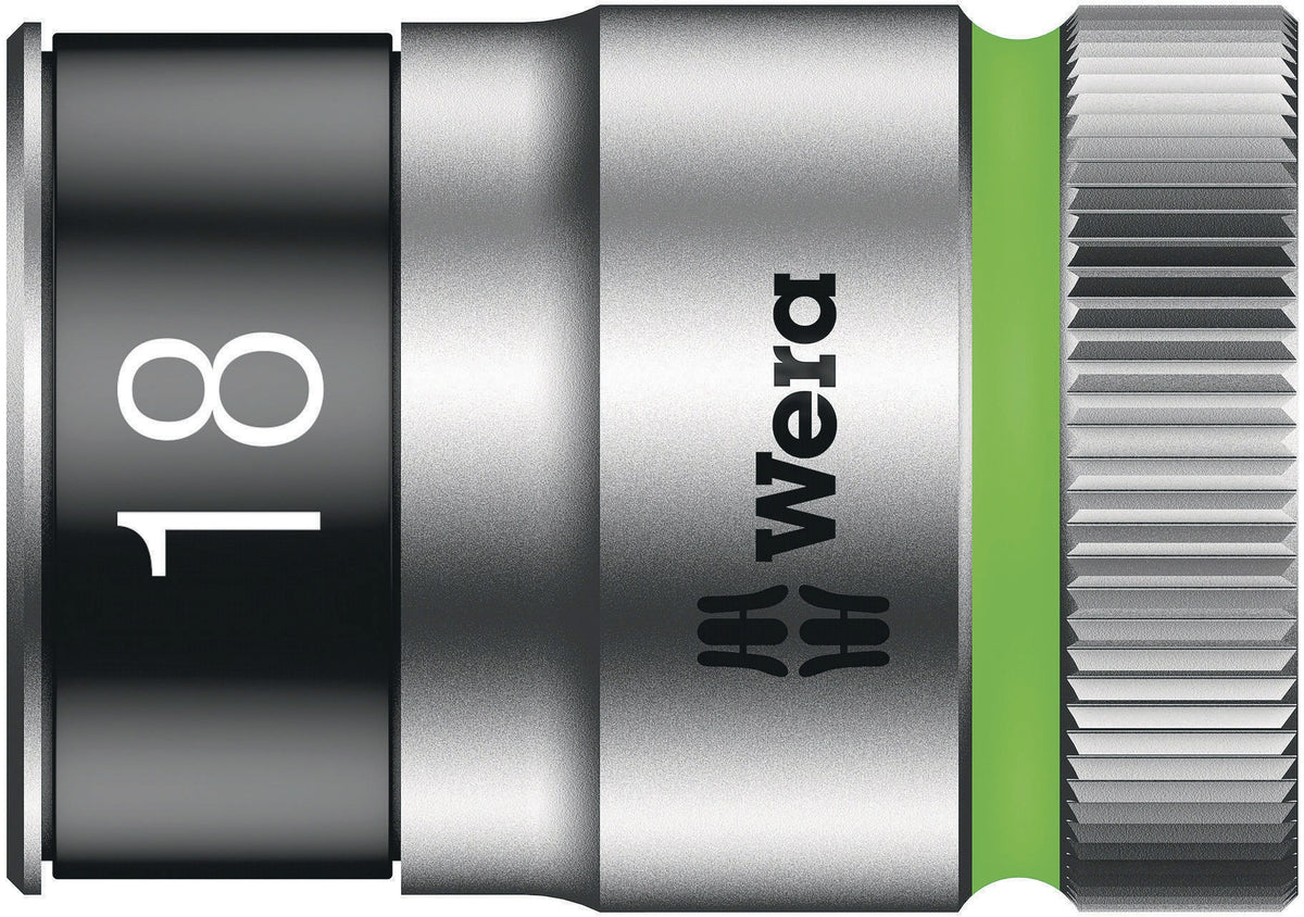 WERA Steckschlüsseleinsatz 8790 HMC HF 1/2 Zoll 6-kant SW 10 mm Länge 37 mm mit Haltefunktion