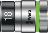 WERA Steckschlüsseleinsatz 8790 HMC HF 1/2 Zoll 6-kant SW 10 mm Länge 37 mm mit Haltefunktion
