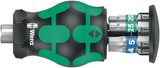 WERA Magazinbithalter K K Stubby Magazin 6-tlg. Schlitz/PH/TORX mit Bit-Depot