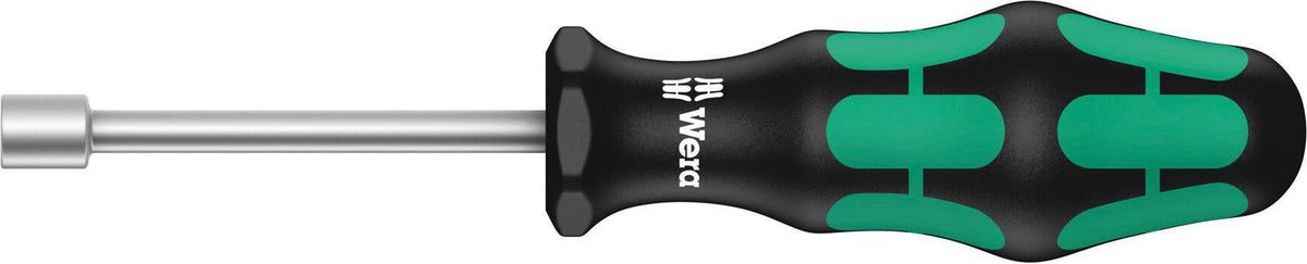WERA Sechskantsteckschlüssel 395 HO SW 5 mm mit Kraftform-Griff und Hohlschaft