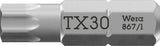 Wera Bit 867/1 Z TX6 TORX® 25 mm 1/4"-Sechskant CV-Molybdän zähhart 10 Stück