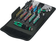 WERA Bitsortiment KK 100 52-teilig Schlitz/PH/PZD/TX/6Kt. mit Take it easy Tool Finder